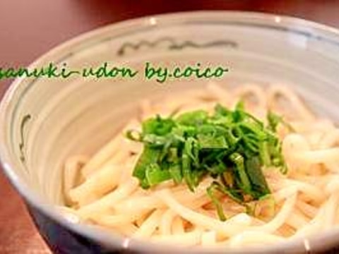 ☆市販のうどんを本場風に☆酢が効いたぶっかけうどん